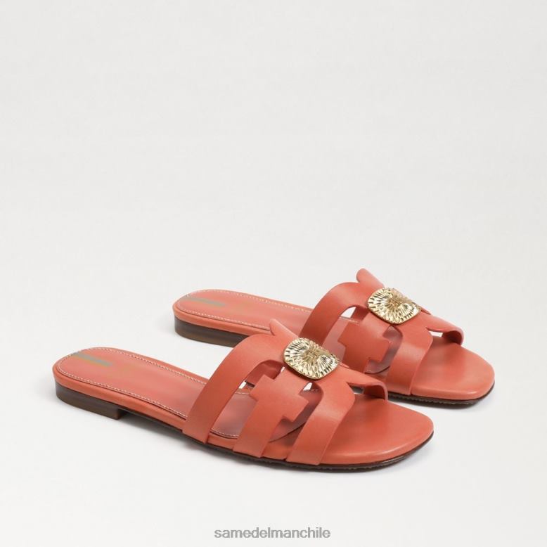 Sam Edelman P802J577 calzado rosa terracota mujer sandalia bay radiante