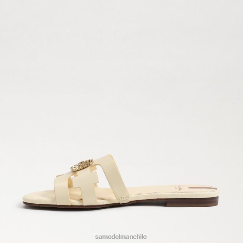 Sam Edelman P802J579 calzado trigo blanqueado mujer sandalia bay radiante