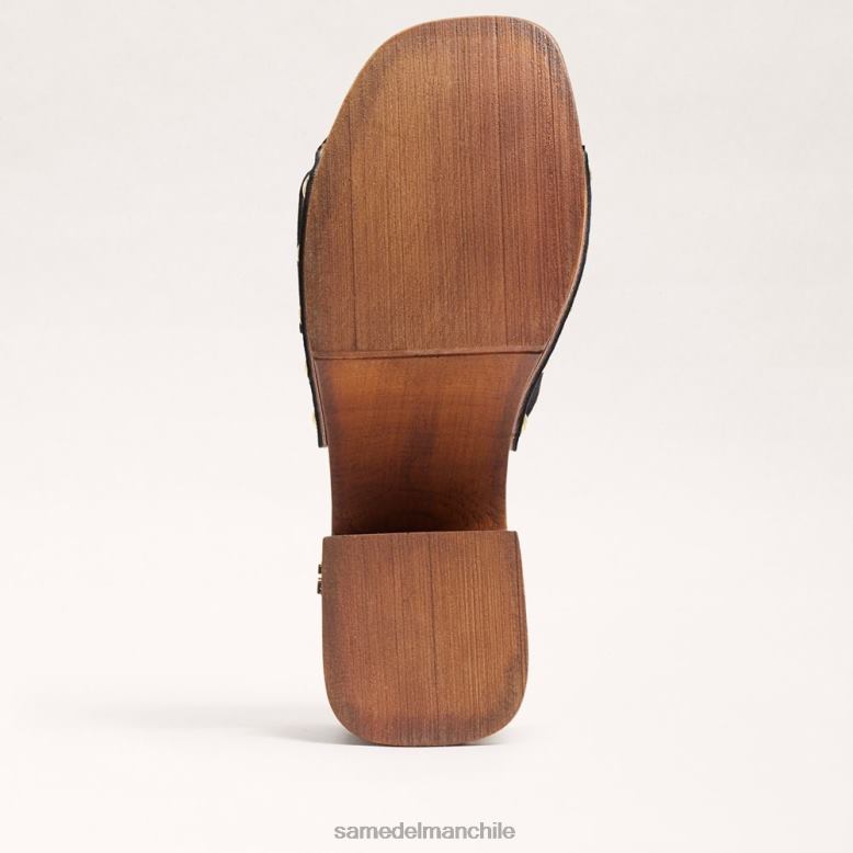 Sam Edelman P802J60 calzado ante negro mujer sandalia plataforma marcia