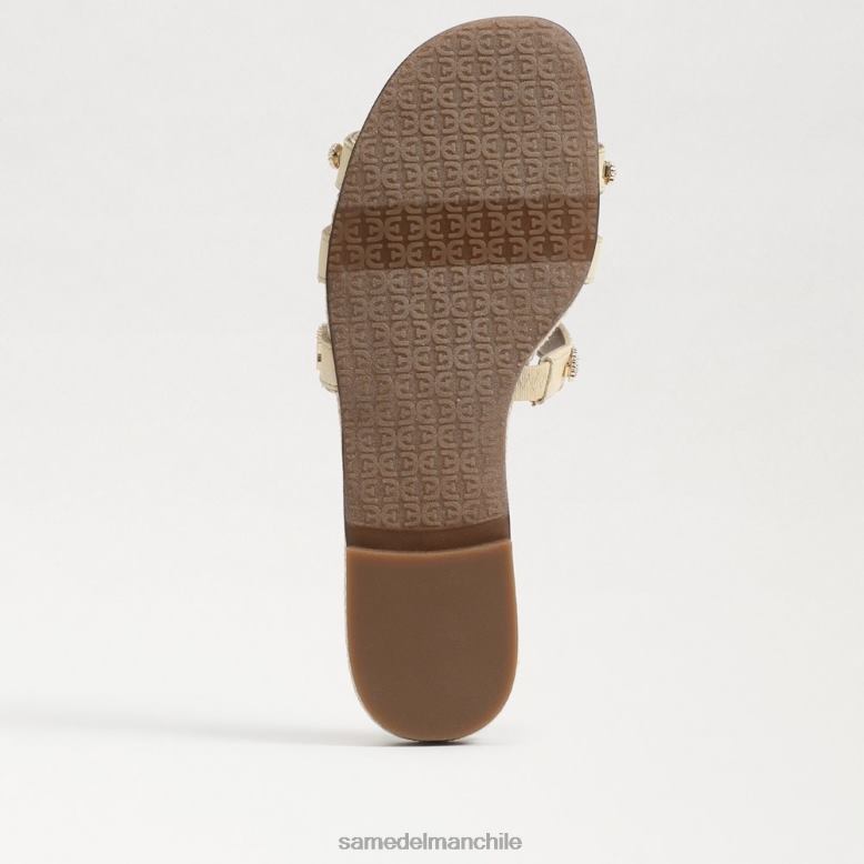 Sam Edelman P802J624 calzado trigo blanqueado mujer sandalias bay fleur