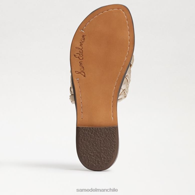 Sam Edelman P802J636 calzado cuero de yute mujer sandalias griffin tejidas