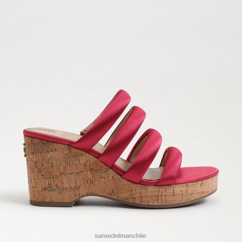 Sam Edelman P802J685 calzado ultra fucsia mujer tacón de cuña de plataforma yuki