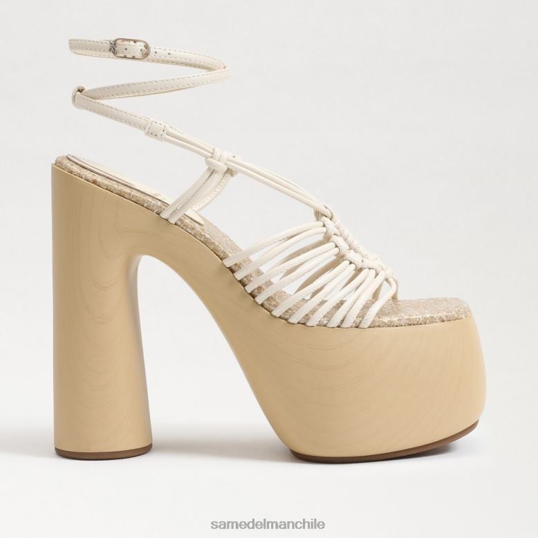 Sam Edelman P802J698 calzado marfil moderno mujer tacón de plataforma gia