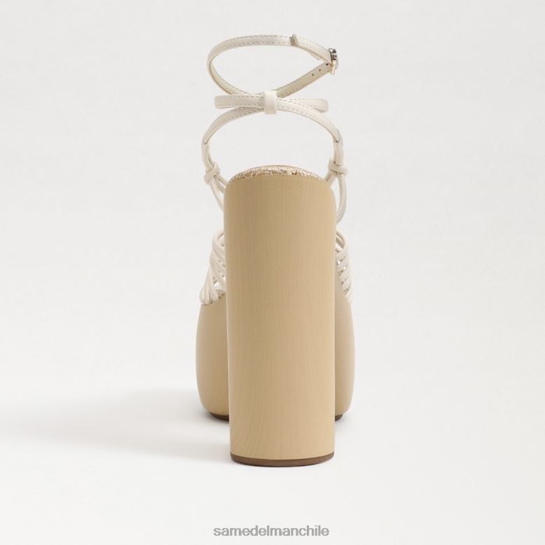 Sam Edelman P802J698 calzado marfil moderno mujer tacón de plataforma gia