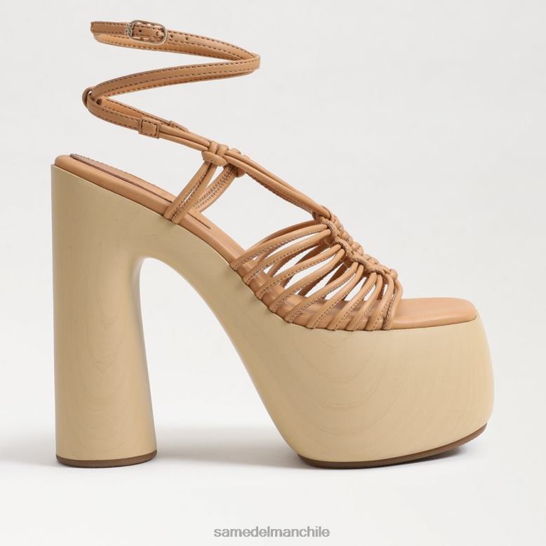 Sam Edelman P802J699 calzado arena natural mujer tacón de plataforma gia