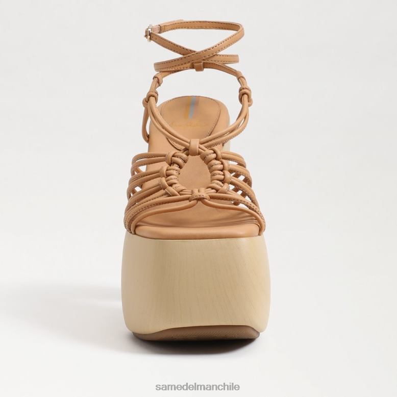 Sam Edelman P802J699 calzado arena natural mujer tacón de plataforma gia