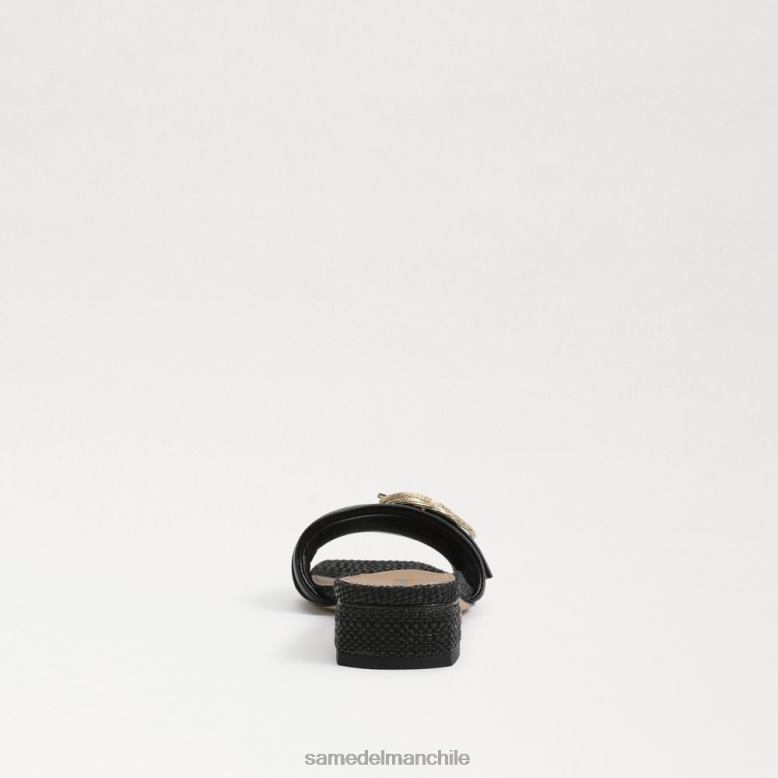 Sam Edelman P802J703 calzado negro mujer sandalia tipo chancla delfi