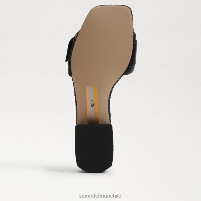Sam Edelman P802J703 calzado negro mujer sandalia tipo chancla delfi