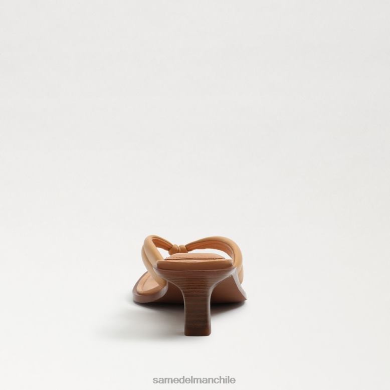 Sam Edelman P802J707 calzado cuero arena natural mujer sandalia tipo tanga daphney