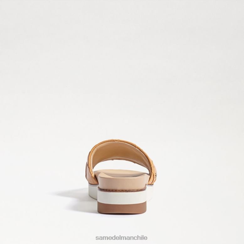 Sam Edelman P802J753 calzado cuero arena natural mujer sandalia tejida adaley