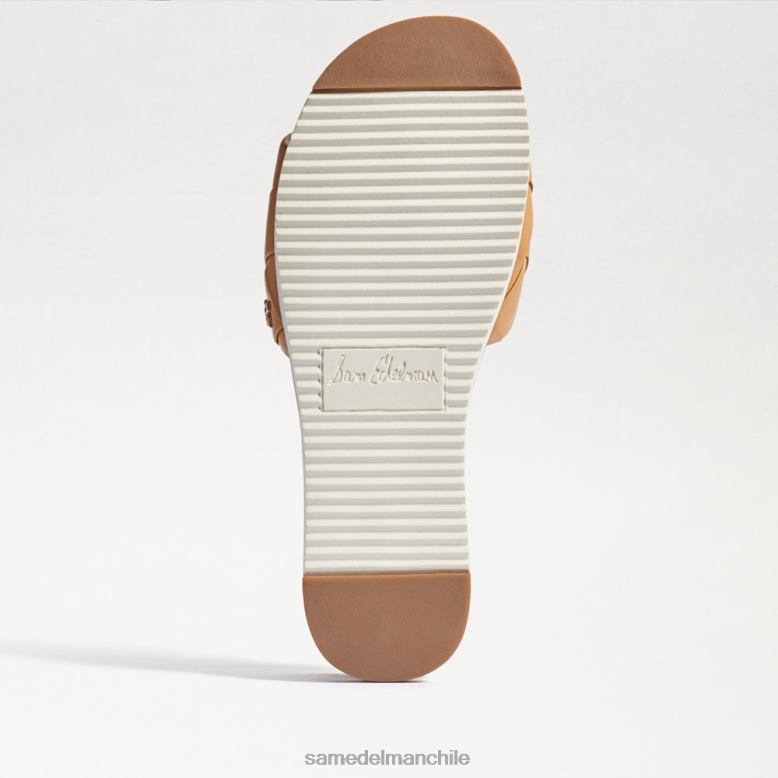 Sam Edelman P802J753 calzado cuero arena natural mujer sandalia tejida adaley