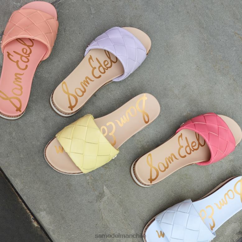 Sam Edelman P802J753 calzado cuero arena natural mujer sandalia tejida adaley