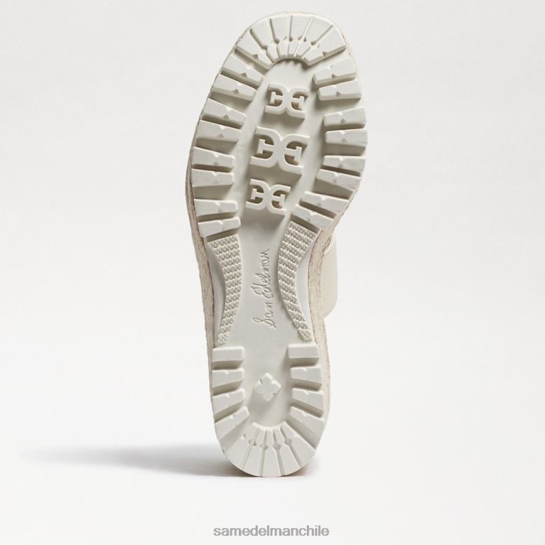 Sam Edelman P802J757 calzado marfil moderno mujer sandalia cuña luca