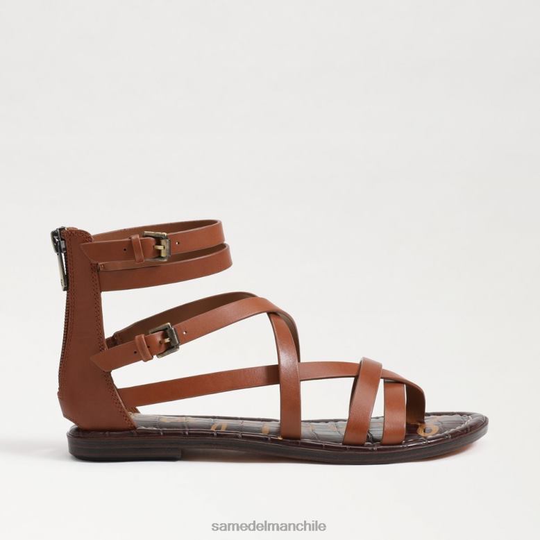 Sam Edelman P802J943 calzado coñac rico mujer sandalias de gladiador gibbs