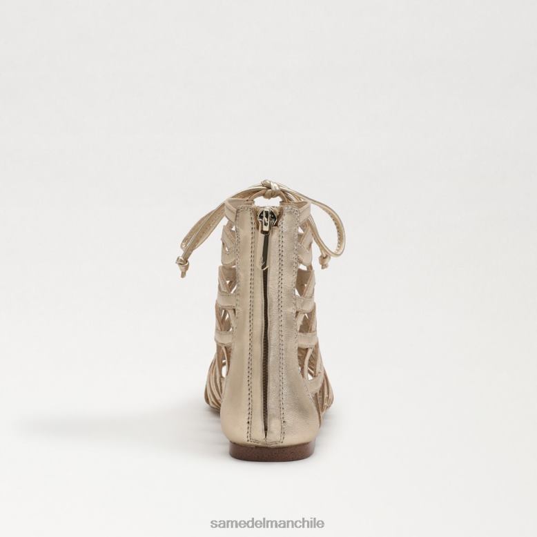 Sam Edelman P802J945 calzado hoja de oro mujer sandalia gladiadora lara