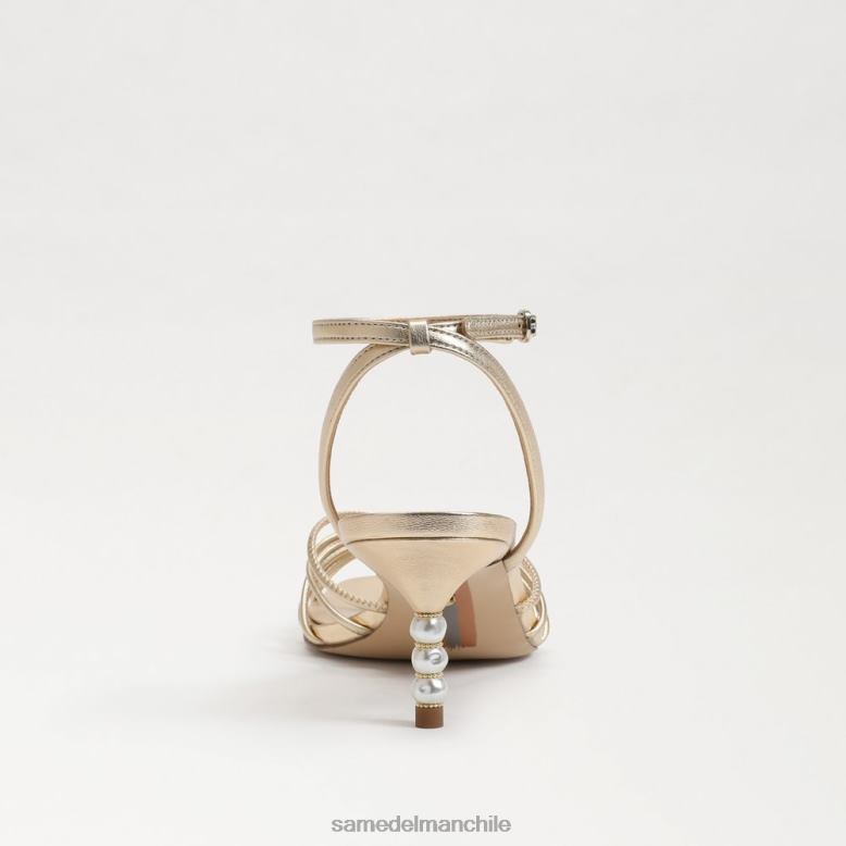 Sam Edelman P802J178 calzado hoja de oro mujer tacón de gatito philippa