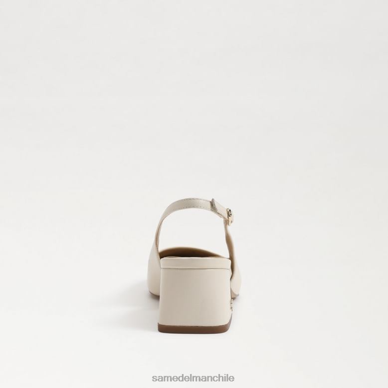 Sam Edelman P802J188 calzado marfil moderno mujer tacón gatito destalonado terra