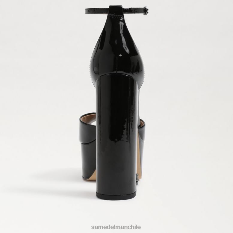 Sam Edelman P802J239 calzado charol negro mujer tacón de plataforma kori