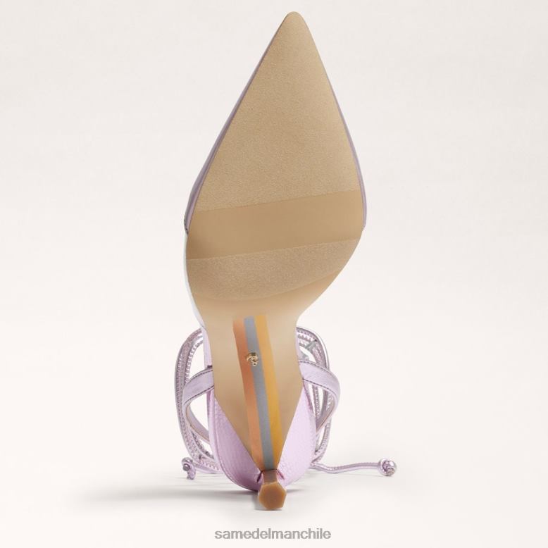 Sam Edelman P802J270 calzado cuarzo lila mujer stiletto de tiras adrian