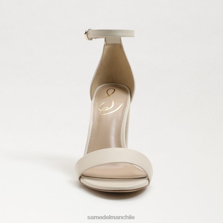 Sam Edelman P802J329 calzado cuero marfil moderno mujer sandalia con tacón cuadrado yaro