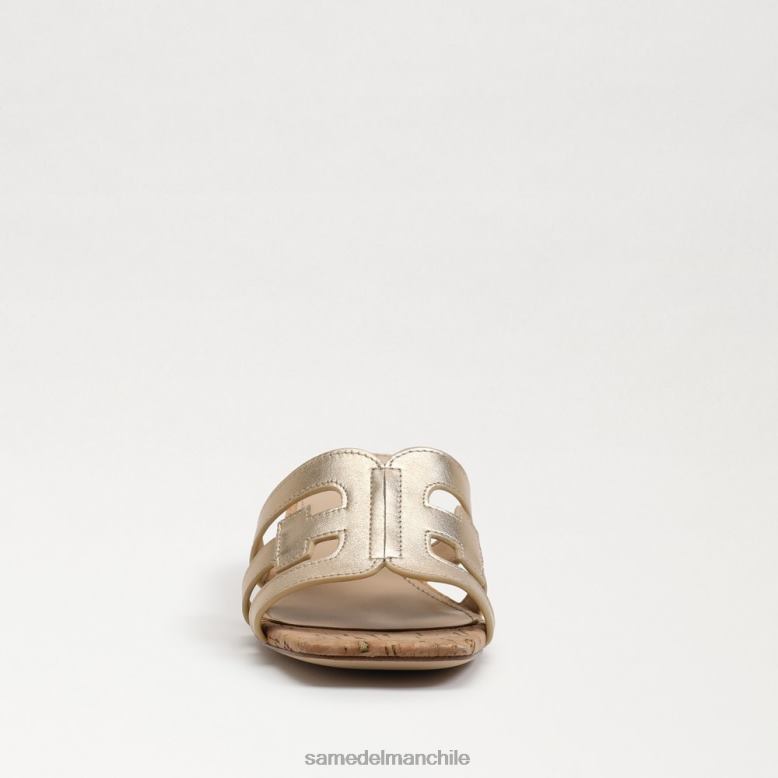 Sam Edelman P802J357 calzado hoja de oro mujer mule con tacón winslow