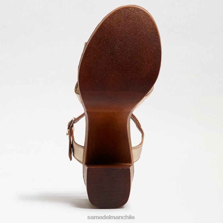 Sam Edelman P802J401 calzado champán mujer sandalia con plataforma trista