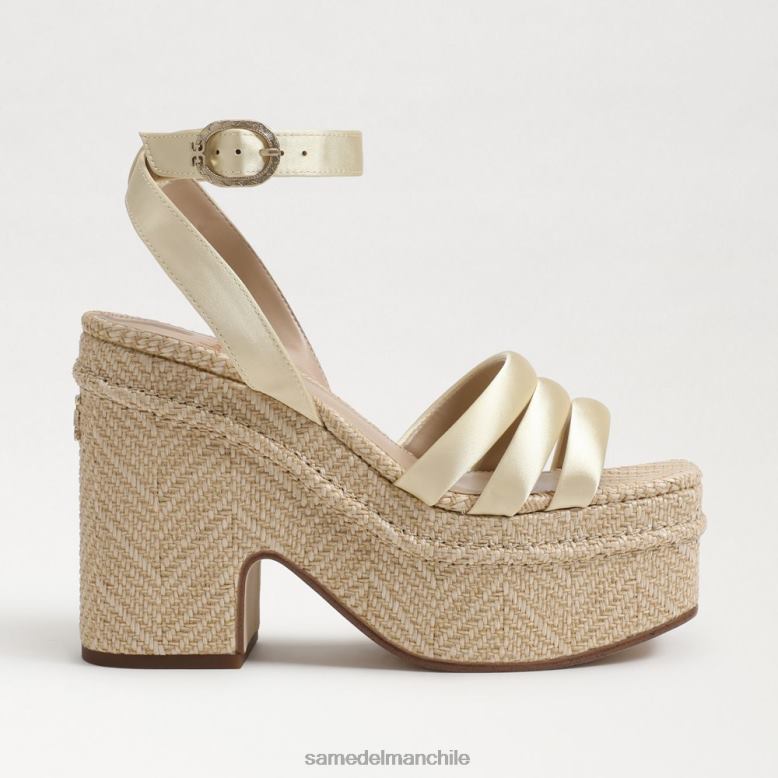 Sam Edelman P802J438 calzado limon lavado mujer sandalia tacon plataforma tibby