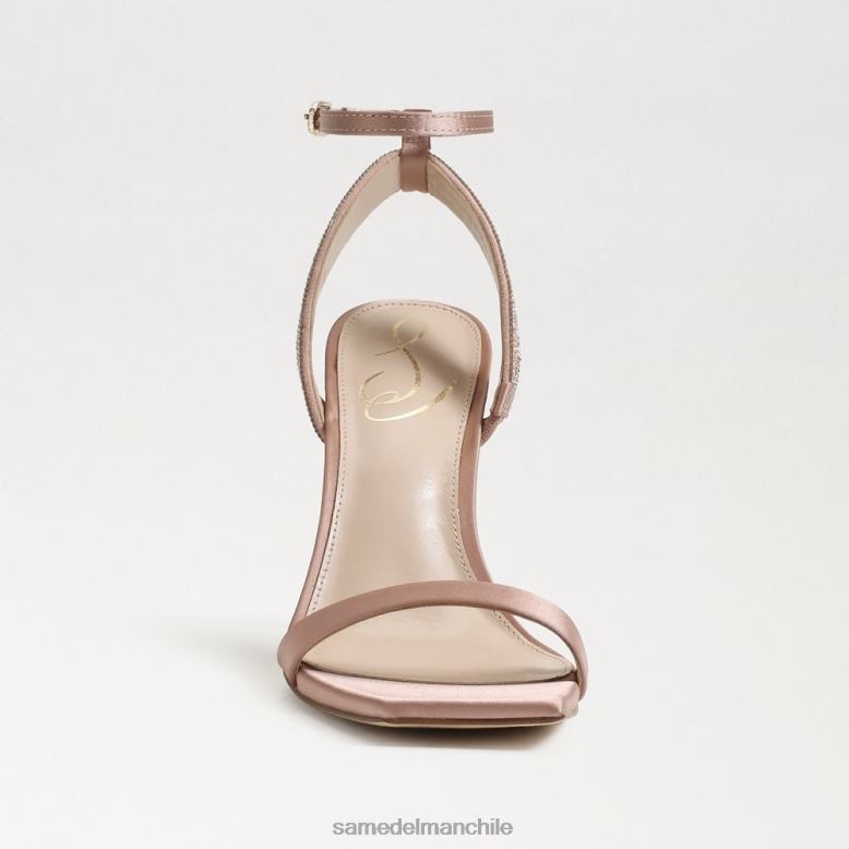 Sam Edelman P802J536 calzado praliné suave mujer tacón con correa en el tobillo ophelia