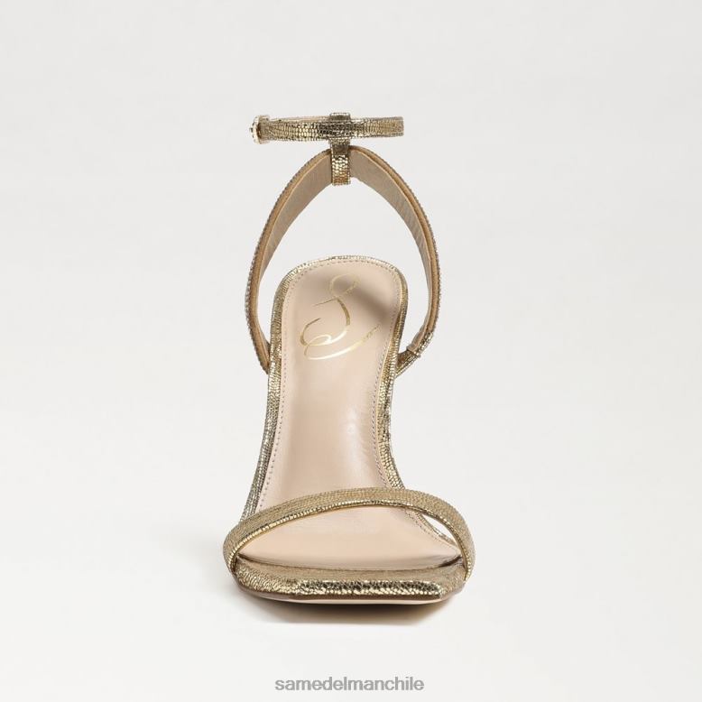 Sam Edelman P802J538 calzado mina de oro mujer tacón con correa en el tobillo ophelia