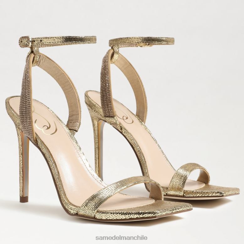 Sam Edelman P802J538 calzado mina de oro mujer tacón con correa en el tobillo ophelia