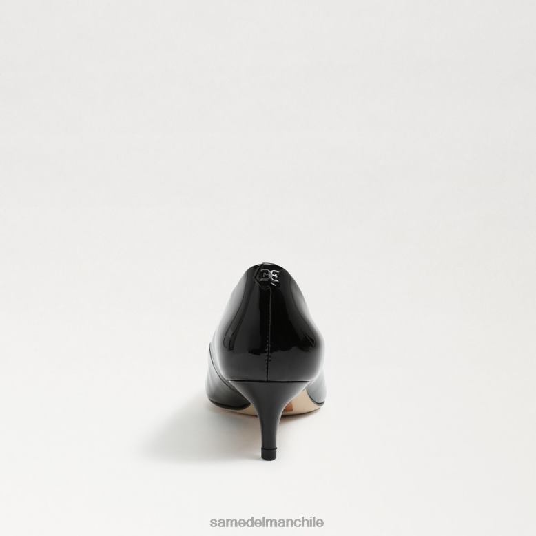 Sam Edelman P802J544 calzado charol negro mujer zapatos de tacón estilo gatito dori