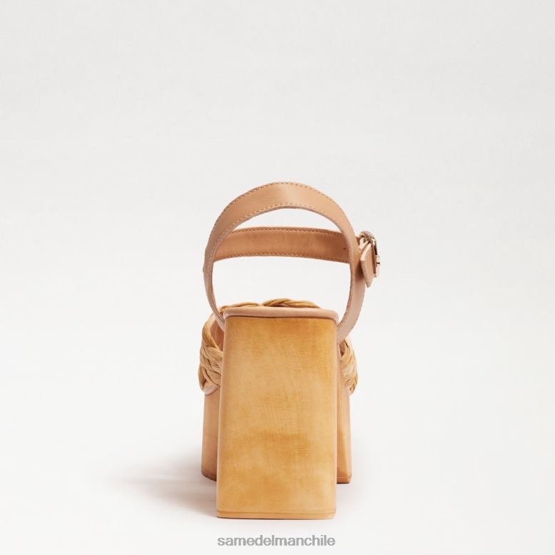 Sam Edelman P802J566 calzado bronceado múltiple mujer tacón bloque con plataforma suzannah