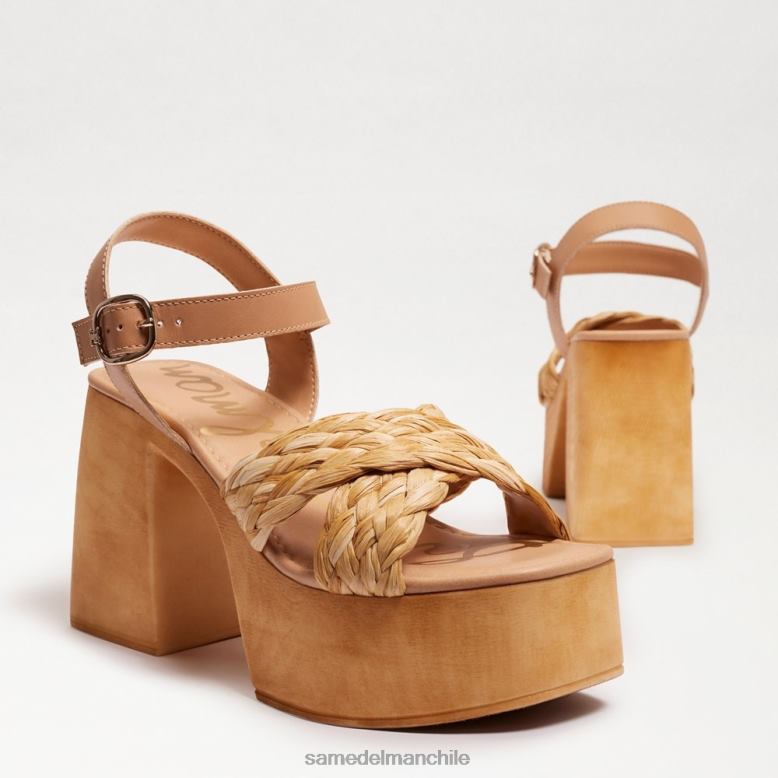 Sam Edelman P802J566 calzado bronceado múltiple mujer tacón bloque con plataforma suzannah