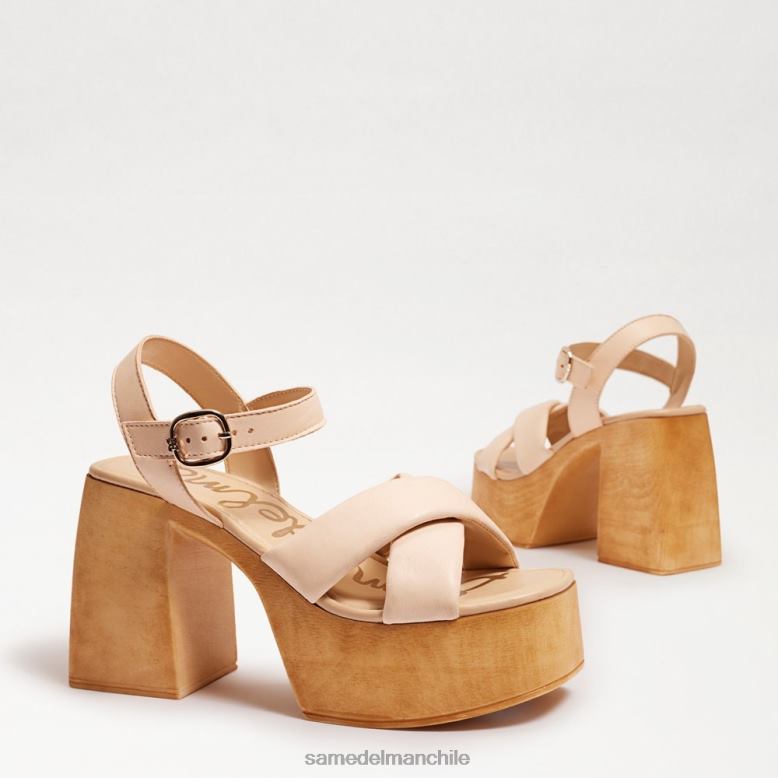 Sam Edelman P802J568 calzado Marfil mujer tacón bloque con plataforma suzannah