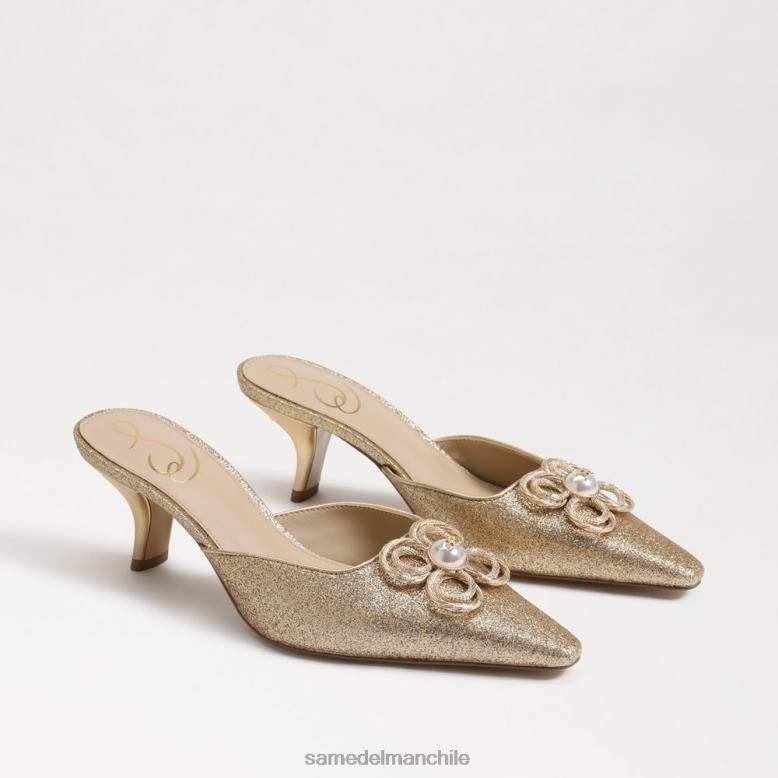 Sam Edelman P802J589 calzado oro ámbar mujer tacón de gatito brit tour