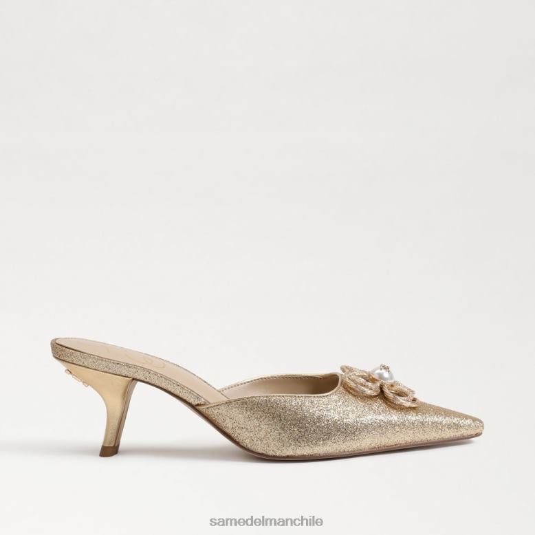Sam Edelman P802J589 calzado oro ámbar mujer tacón de gatito brit tour