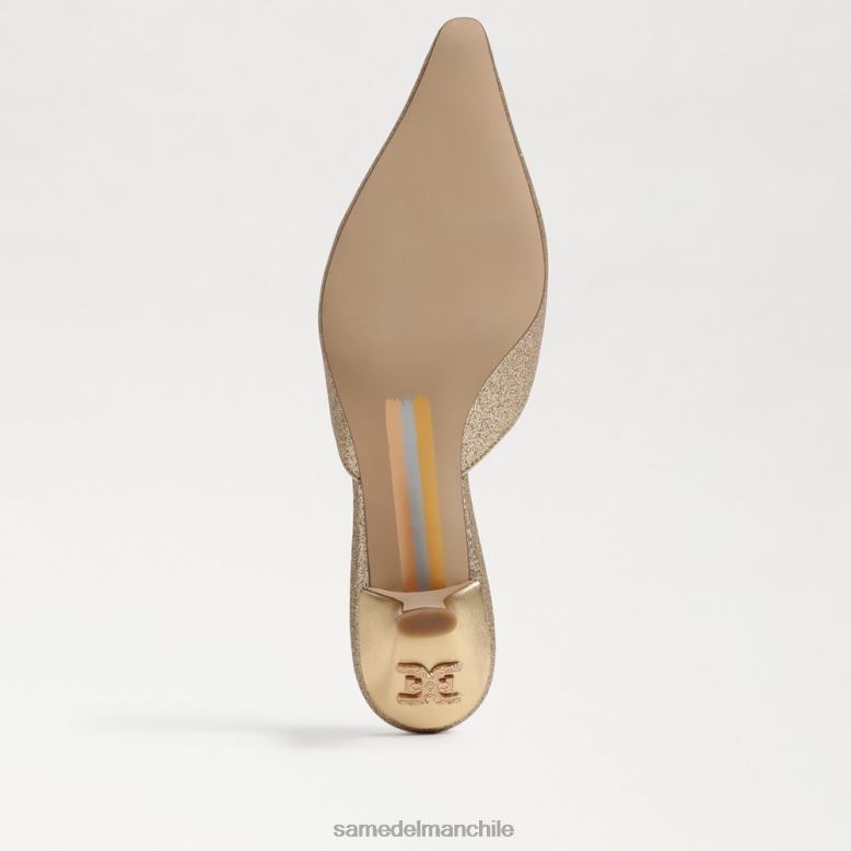 Sam Edelman P802J589 calzado oro ámbar mujer tacón de gatito brit tour