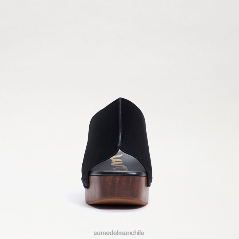 Sam Edelman P802J640 calzado ante negro mujer mula josselyn