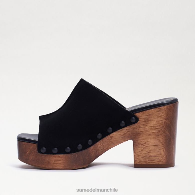 Sam Edelman P802J640 calzado ante negro mujer mula josselyn