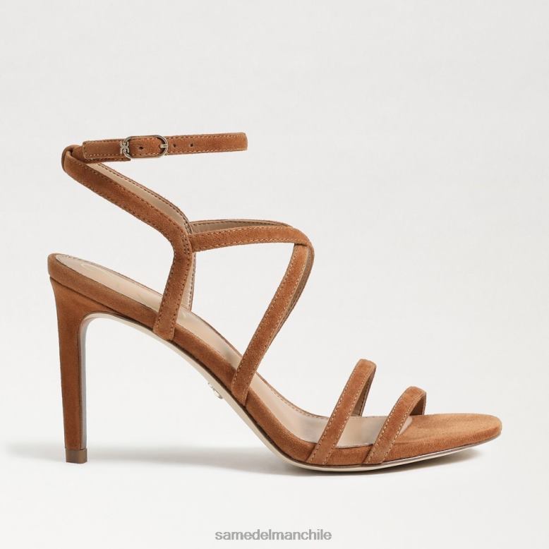 Sam Edelman P802J651 calzado frontera marrón mujer tacón con tiras delanie