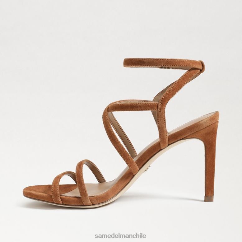 Sam Edelman P802J651 calzado frontera marrón mujer tacón con tiras delanie