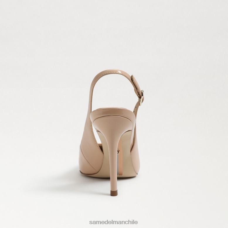 Sam Edelman P802J665 calzado charol rubor beige mujer zapatos de tacón color avellana
