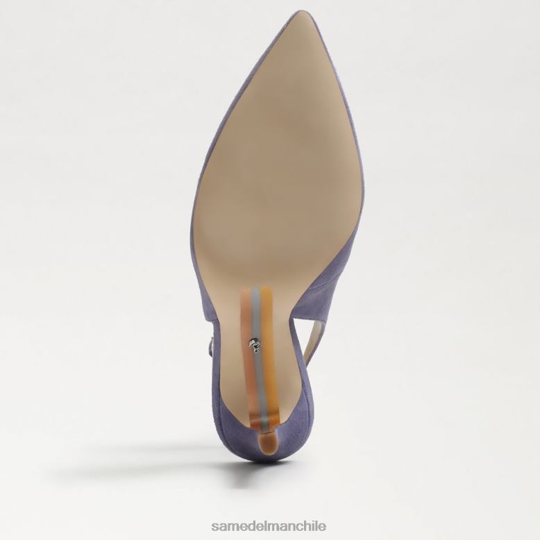 Sam Edelman P802J666 calzado violeta polvoriento mujer zapatos de tacón color avellana