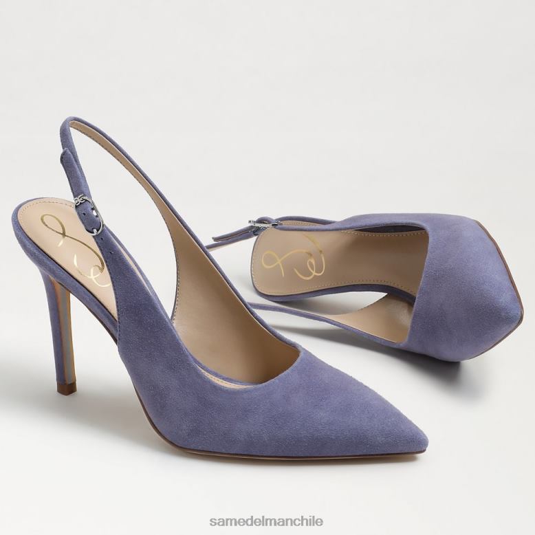 Sam Edelman P802J666 calzado violeta polvoriento mujer zapatos de tacón color avellana