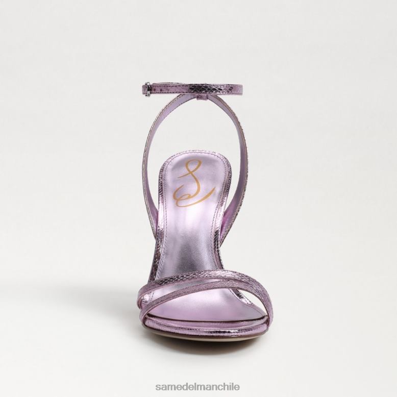 Sam Edelman P802J671 calzado cuarzo lila mujer tacón con correa en el tobillo gemmie