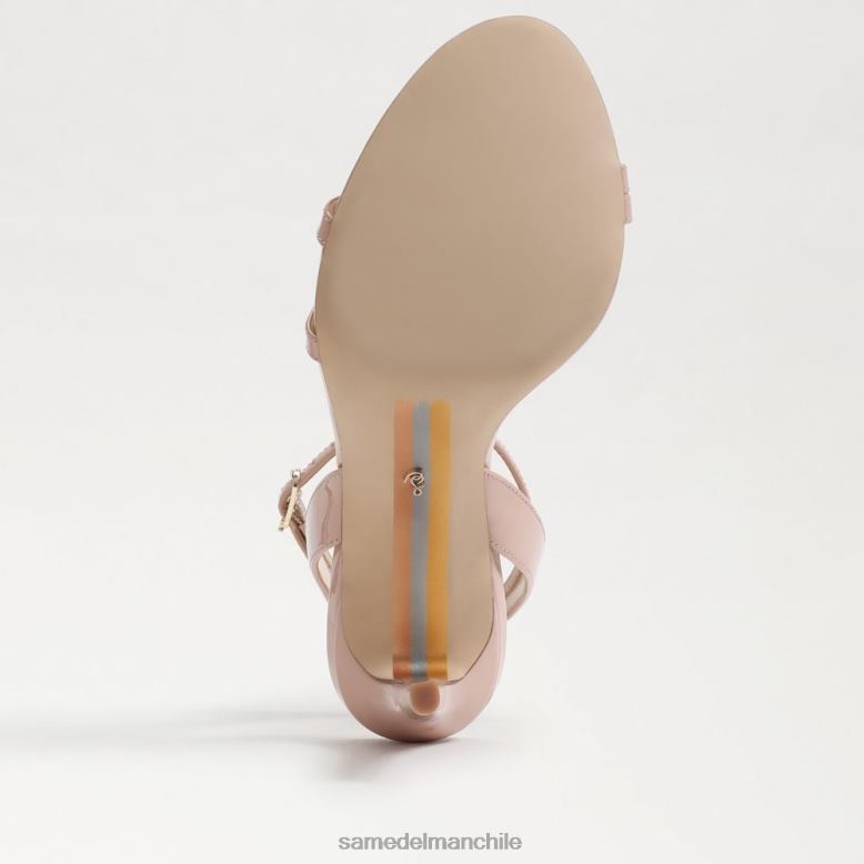 Sam Edelman P802J674 calzado amanecer rosa mujer tacón con correa en el tobillo gemmie