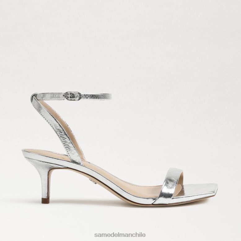 Sam Edelman P802J677 calzado plata suave mujer tacón gatito rayelle