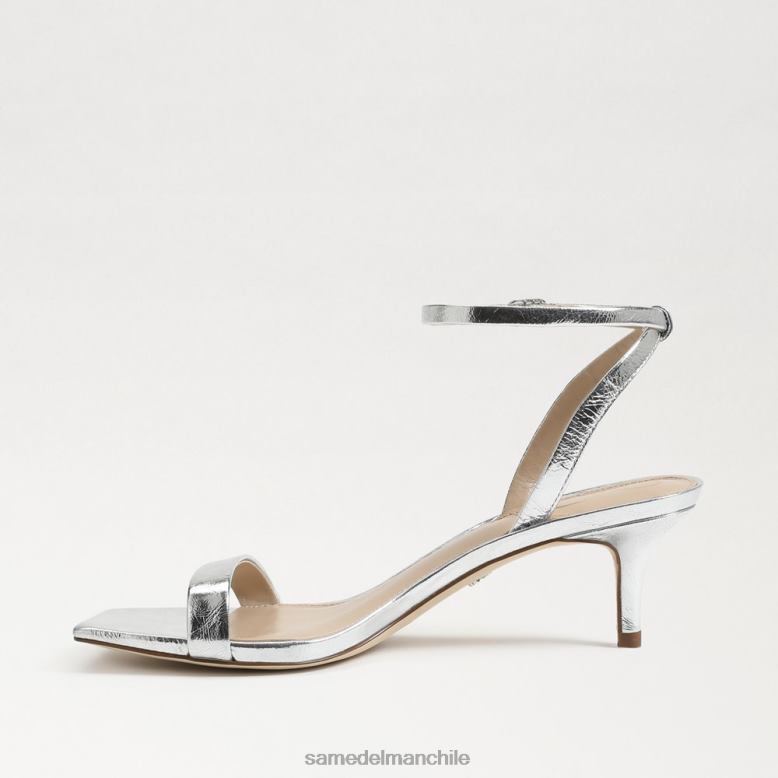 Sam Edelman P802J677 calzado plata suave mujer tacón gatito rayelle