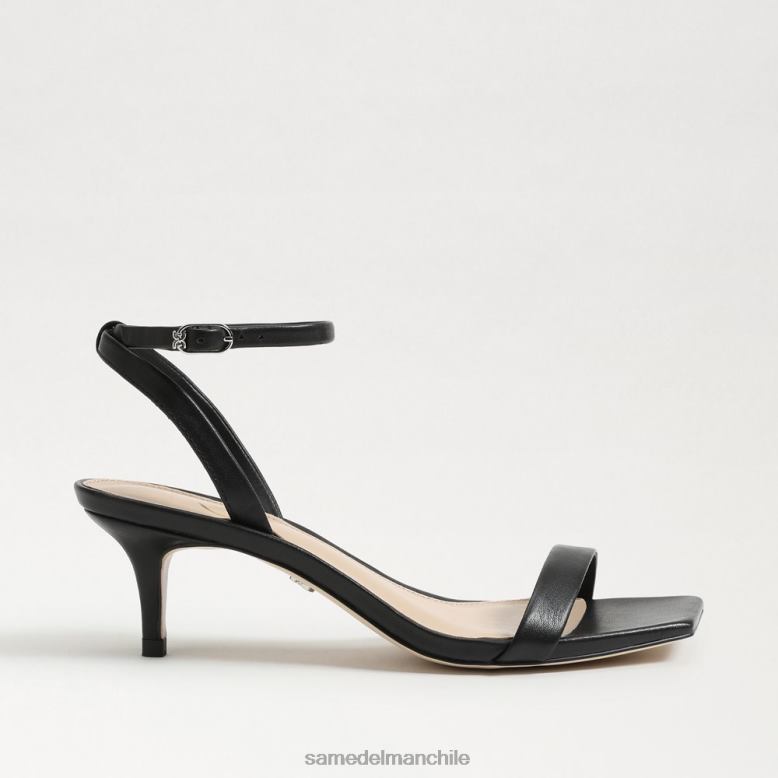 Sam Edelman P802J679 calzado cuero negro mujer tacón gatito rayelle