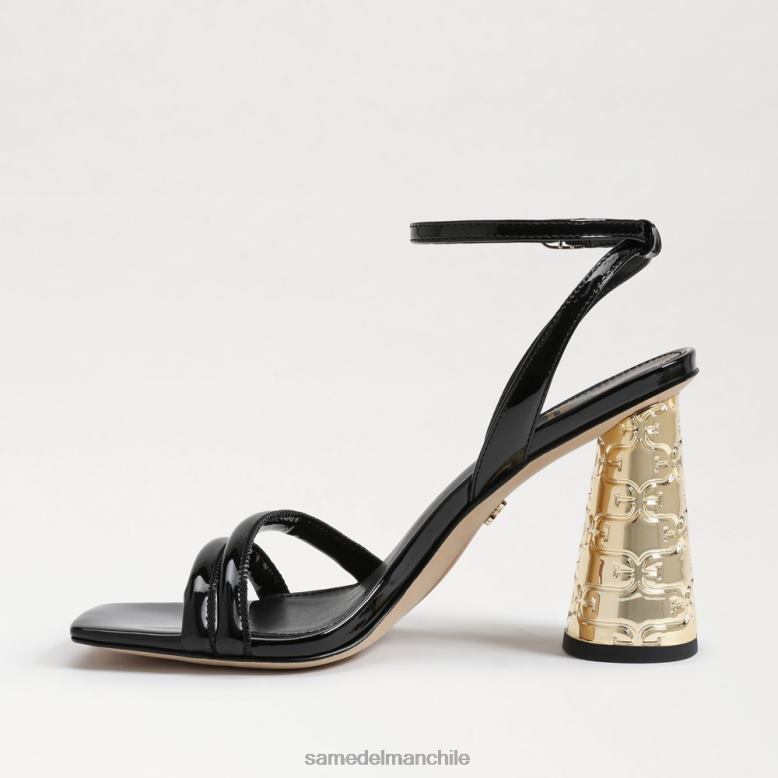 Sam Edelman P802J713 calzado negro mujer tacón bloque kayden